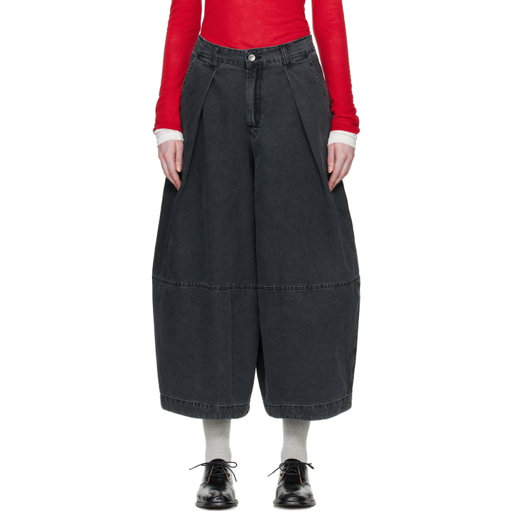 Photo: YMC Black Canvas Deadbeat Jeans