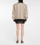 The Mannei Le Mans leather jacket