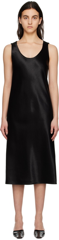 THEORY Cotton Blend Poplin Midi Shirt Dress Theory