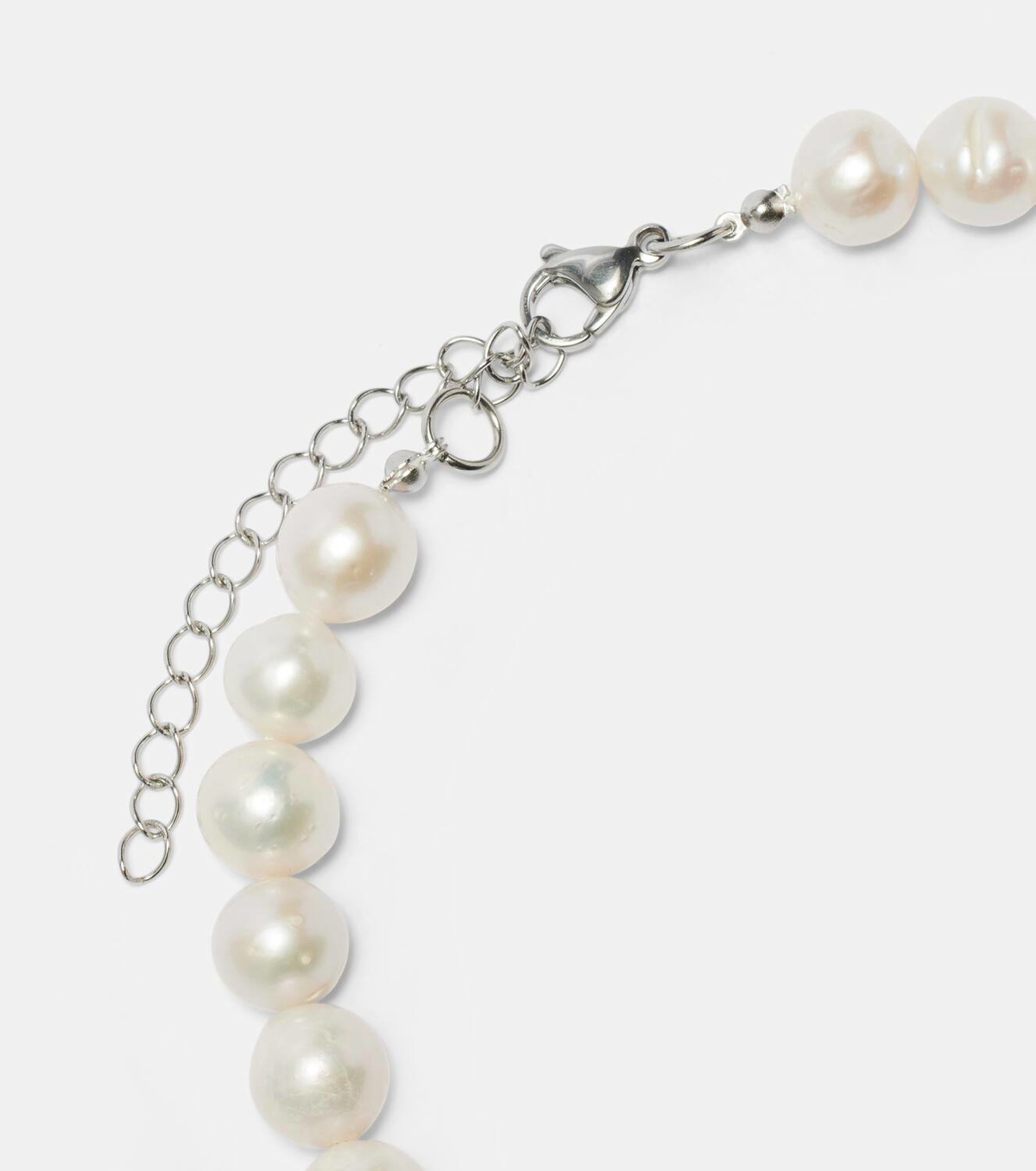 Magda Butrym Floral faux pearl pendant necklace