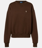 Polo Ralph Lauren Logo cotton-blend jersey sweatshirt