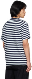 Carhartt Work In Progress Blue Scotty Stripe T-Shirt
