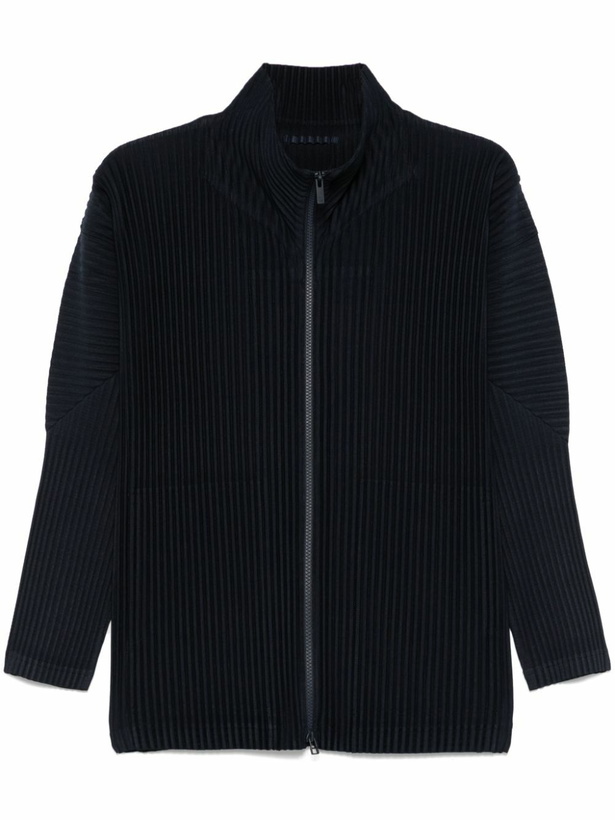 Photo: HOMME PLISSE' ISSEY MIYAKE - Pleated Cardigan mens