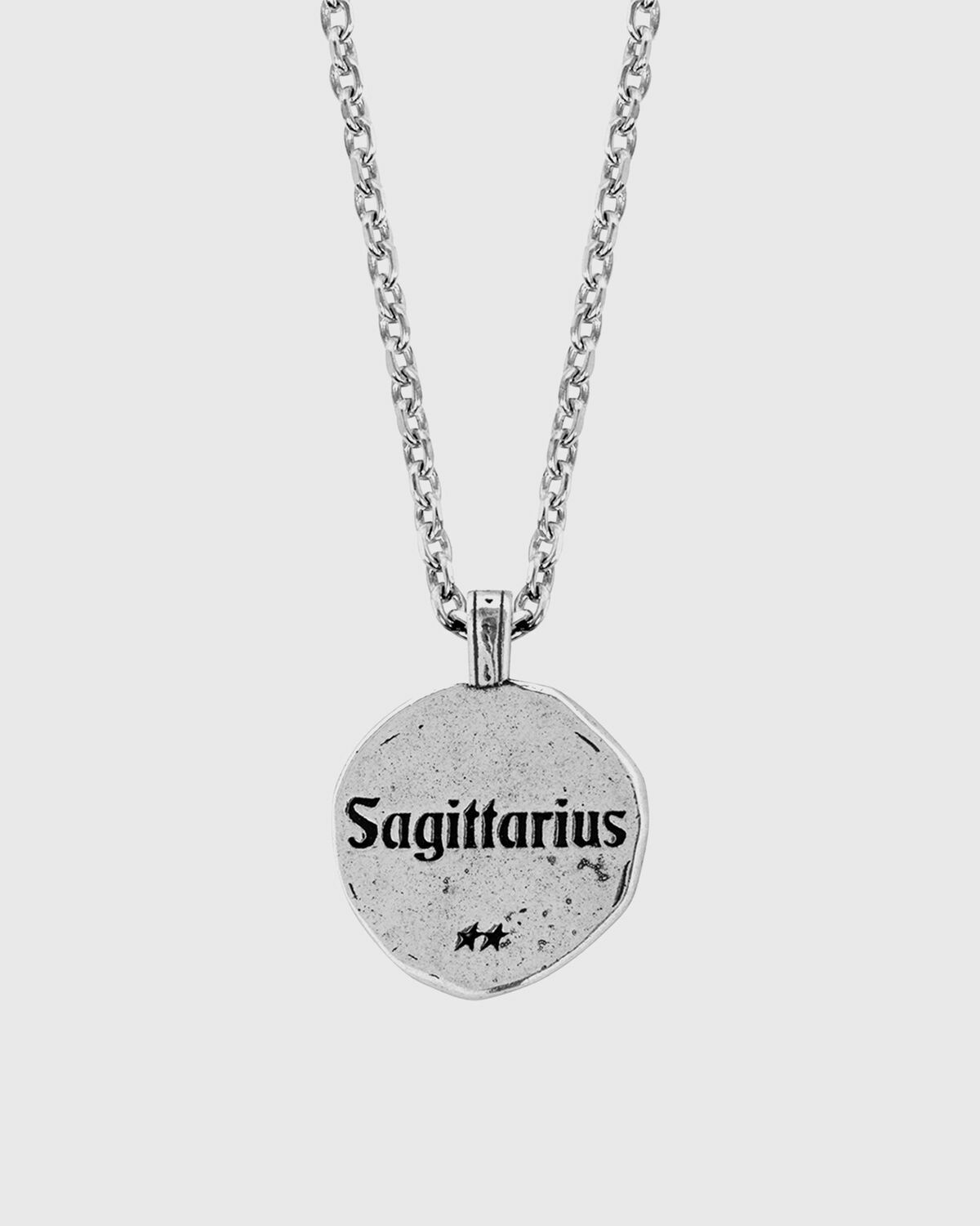 TwoJeys Sagittarius Necklace silver Mens Jewellery