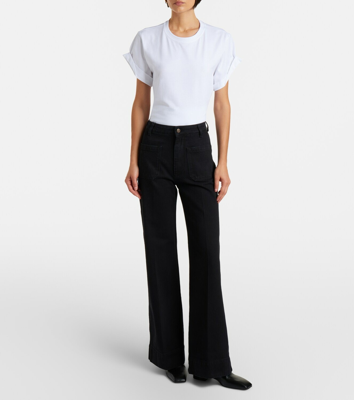 Victoria Beckham Tilly cotton jersey T-shirt