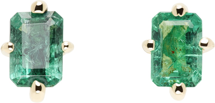 Photo: Mondo Mondo Gold Guinevere Stud Earrings
