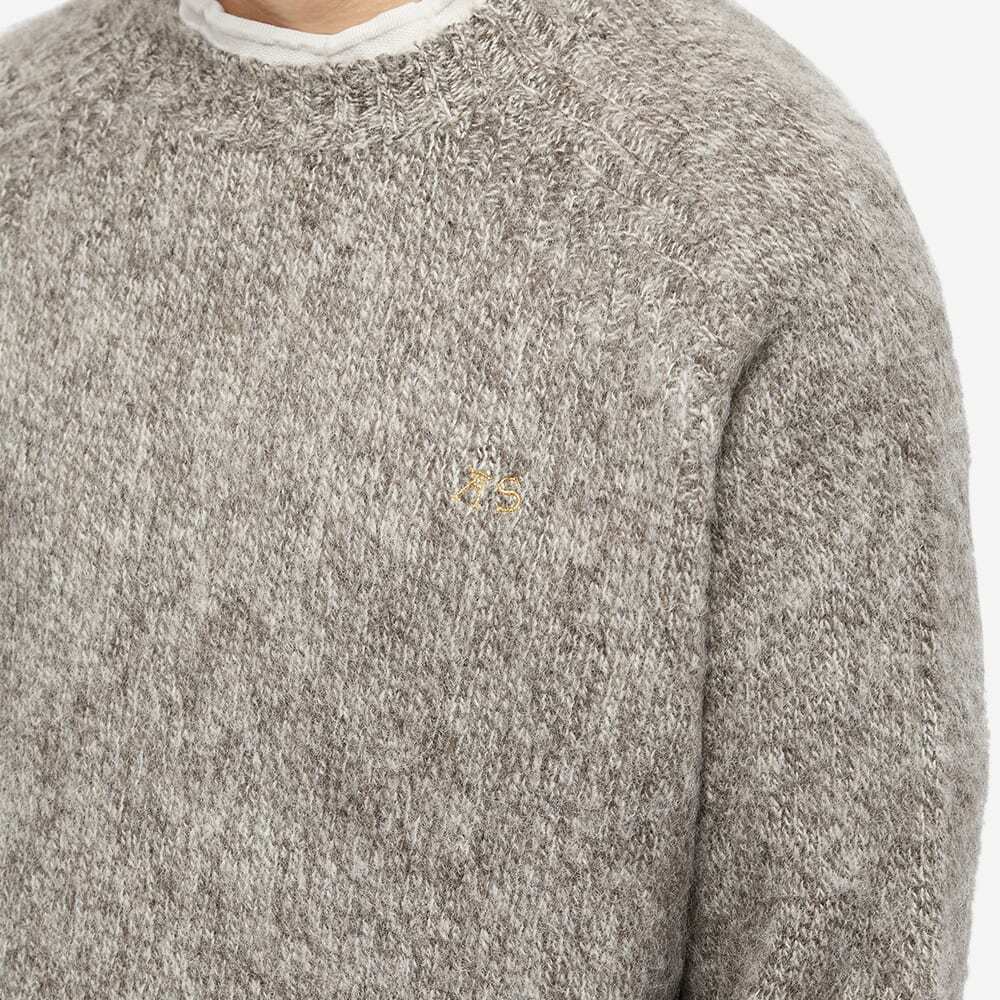 Acne Studios Kowhai New Brushed Crew Knit Sharp Red | END. (US)