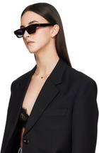 ANINE BING Black Otis Sunglasses