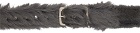 Dries Van Noten Gray Leather Belt