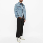Calvin Klein Men's Regular Denim Jacket in Denim Light