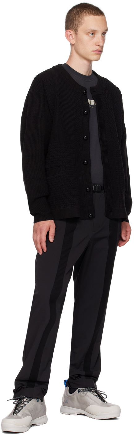 White Mountaineering®︎ Black Easy Trousers