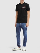 DSQUARED2 - Skater Stretch Cotton Denim Jeans