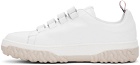 Thom Browne White Velcro Sneaker
