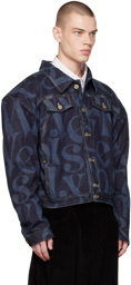 Vivienne Westwood Blue Boxer Denim Jacket