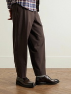 Officine Creative - Aston Crepe 003 Airbrushed Leather Derby Shoes - Brown