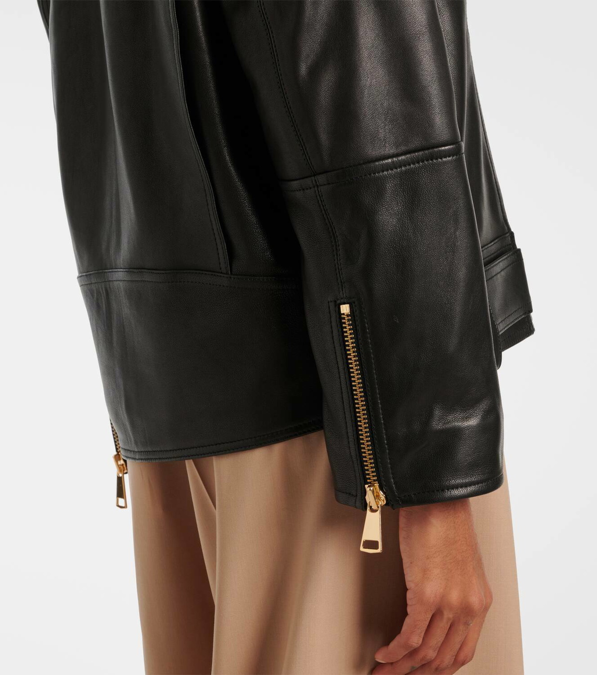 Dorothee Schumacher Sleek Statement leather biker jacket