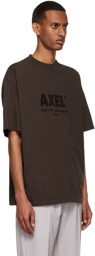 Axel Arigato SSENSE Exclusive Brown Organic Cotton T-Shirt