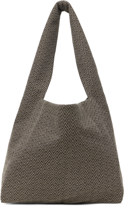 Photo: Omar Afridi Brown & White Factory Tote