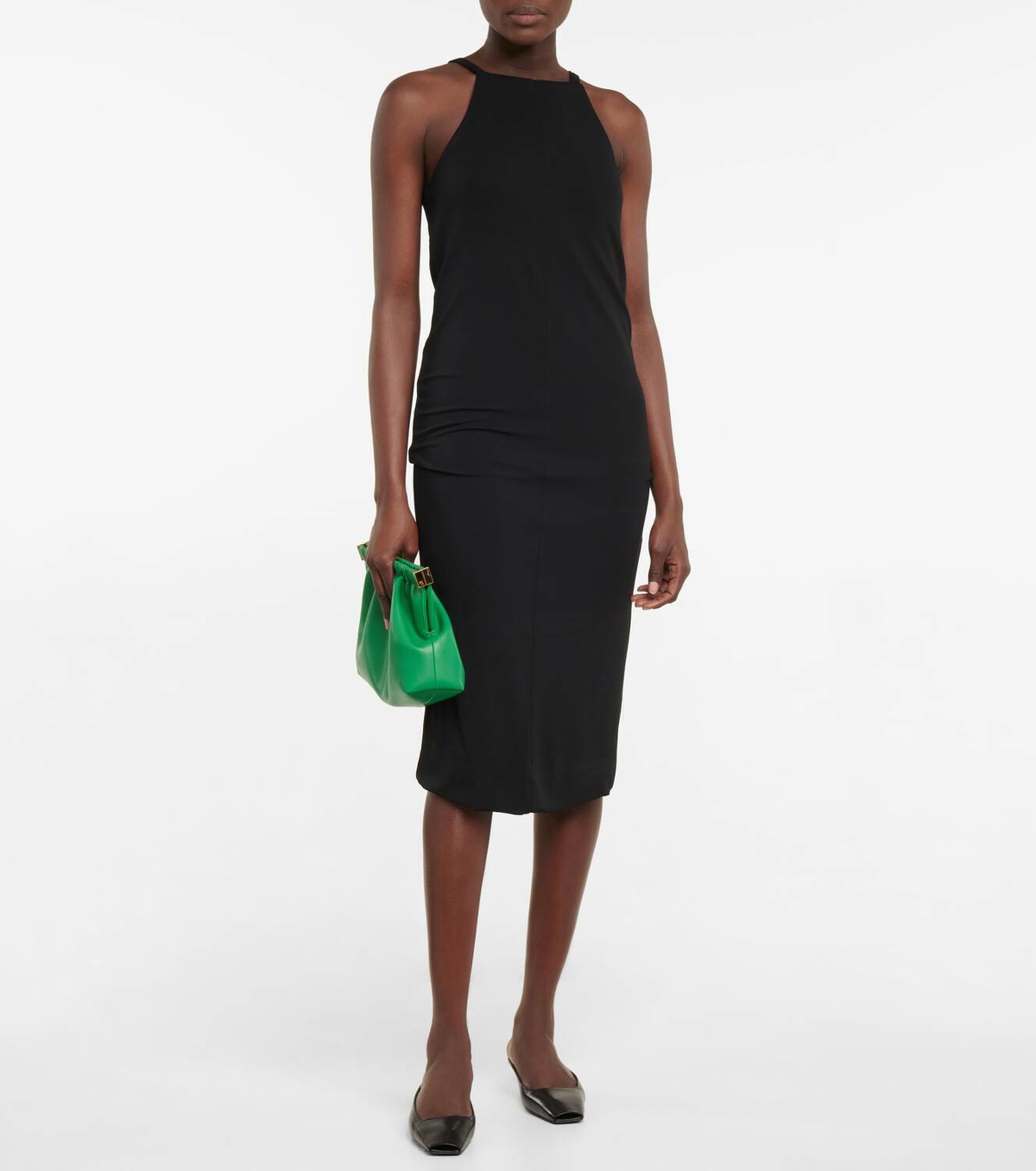 Sportmax Ateno jersey midi dress