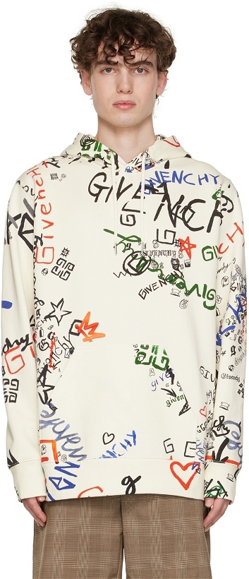 Photo: Givenchy Off-White Graffiti Hoodie
