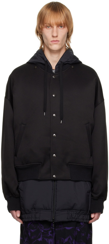 Photo: Y's Black 3 Layers Jacket