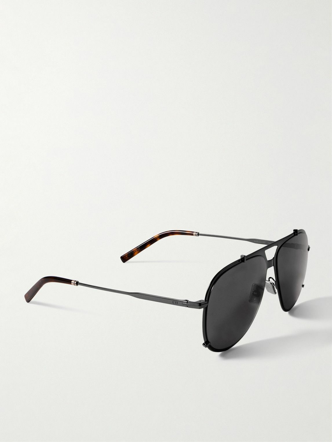 Dior Eyewear - DiorBlackSuit A3U Aviator-Style Metal Sunglasses