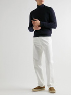 Loro Piana - Dolcevita Slim-Fit Baby Cashmere Rollneck Sweater - Blue