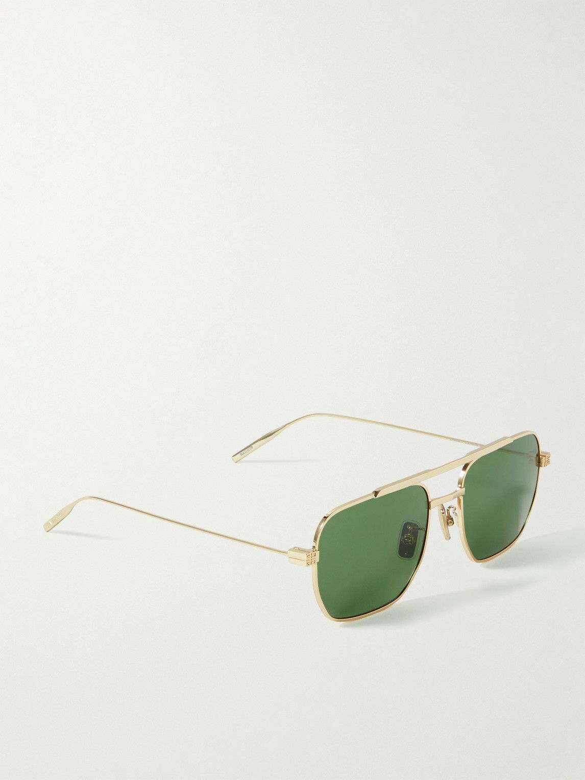 Givenchy - GV Speed Aviator-Style Gold-Tone Sunglasses Givenchy display picture 3