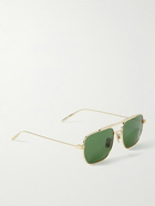 Givenchy - GV Speed Aviator-Style Gold-Tone Sunglasses