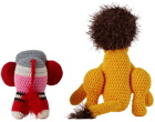 Ware of the Dog Multicolor Lion & Elephant Dog Toys