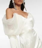 Danielle Frankel Bridal Maren wool and silk gown