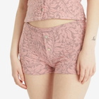 Fruity Booty Women's Posy Jacquard Shorties in Pink/Grey