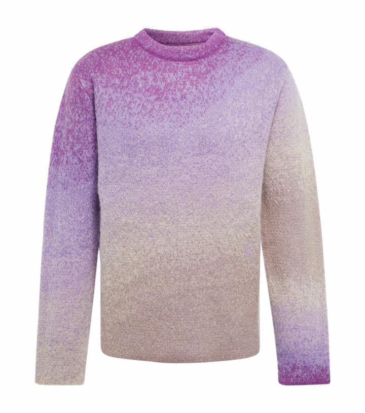 Photo: ERL - Gradient-effect mohair-blend sweater