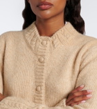 Moncler Alpaca and wool-blend cardigan
