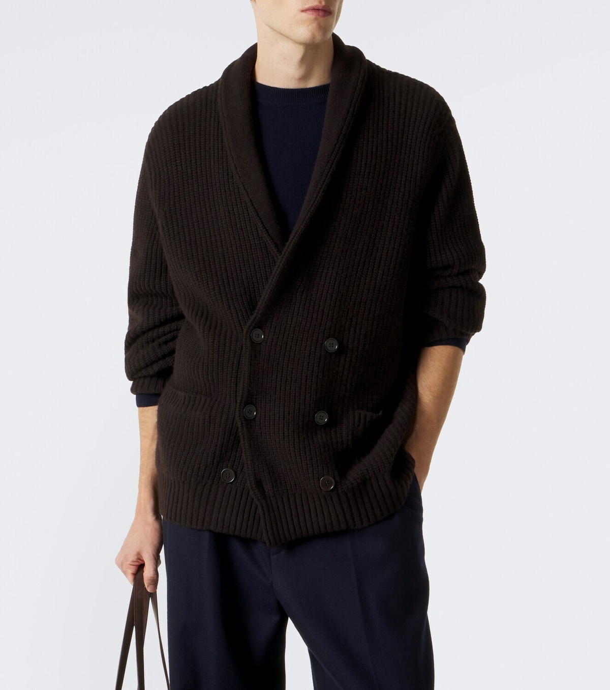 Lisa Yang Lyle double-breasted cashmere cardigan