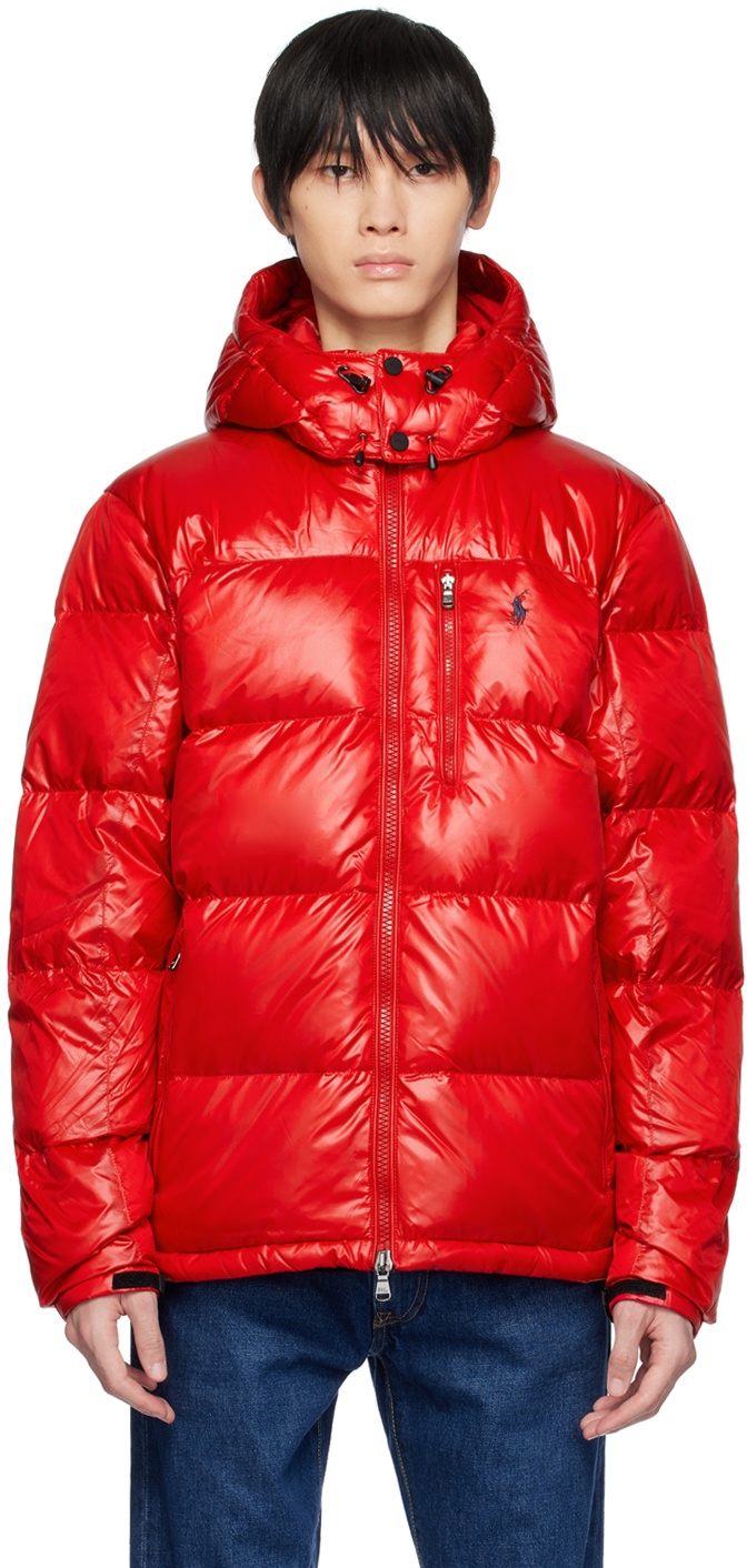 Photo: Polo Ralph Lauren Red Quilted Down Jacket