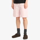 Service Works Men's Poplin Chef Shorts in Dusty Pink