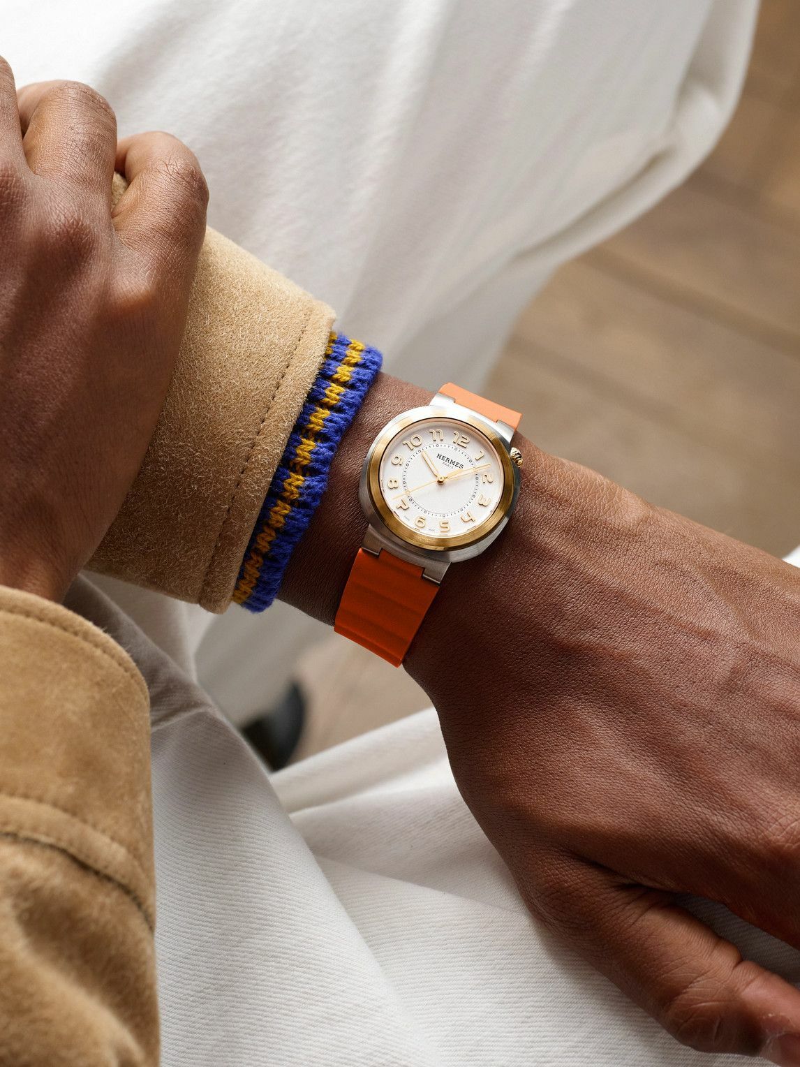エルメス エルメス アルソー クロノグラフ 43MM 正規品 - 腕時計専門店THE