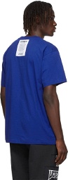 VETEMENTS SSENSE Exclusive Blue Logo T-Shirt
