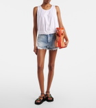 Loewe Paula's Ibiza Anagram denim shorts