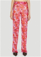 Pony Print Office Pants in Pink