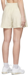 HALFBOY Off-White Terry Shorts