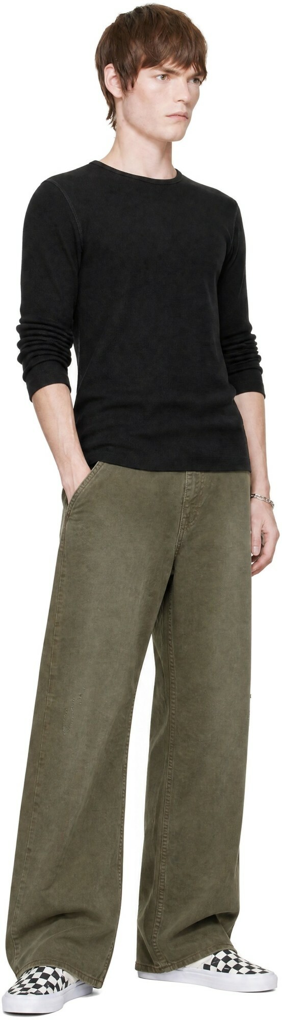Second/Layer Black Zero Thermal Long Sleeve T-shirt