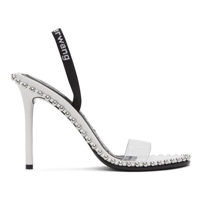 Alexander wang cheap white sandals