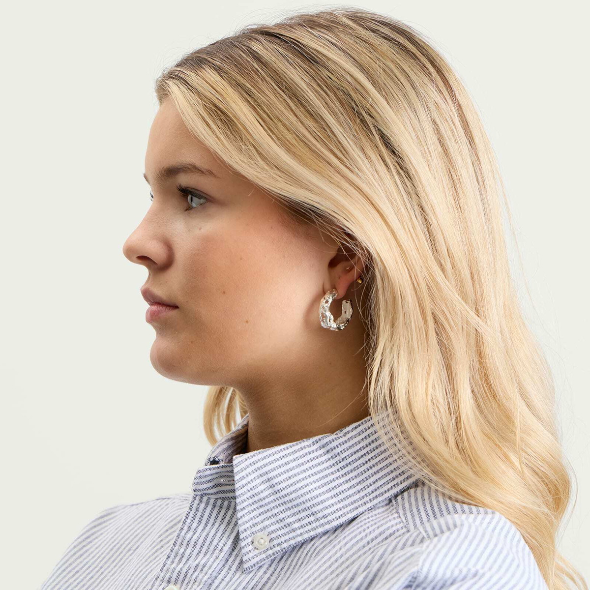 Simuero Women's Cabo Earrings in Silver 