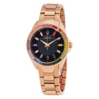 Bulova Phantom Quartz Crystal Black Dial Unisex Watch 97A180