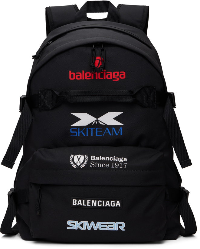 Photo: Balenciaga Black Ski Backpack