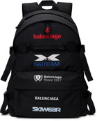 Balenciaga Black Ski Backpack
