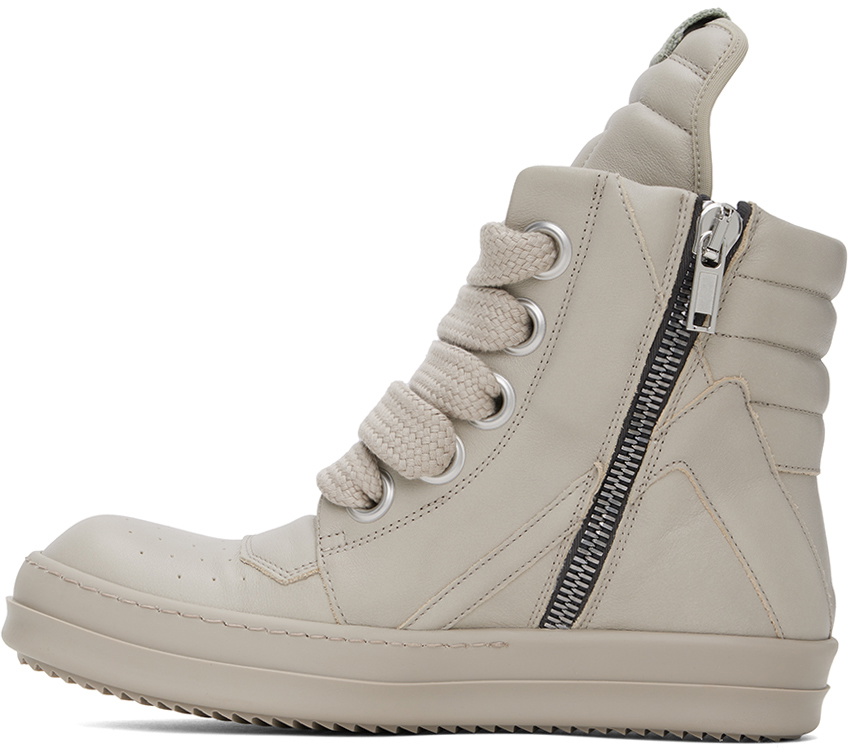 Rick Owens Off-White Geobasket Sneakers Rick Owens