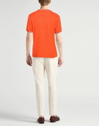 Herno Mens T-shirt in Orange